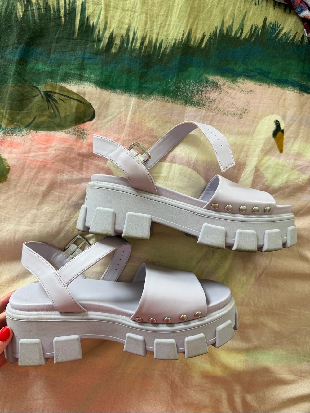 Circus by Sam Edelman Chunky Platform Slingback Sandals
